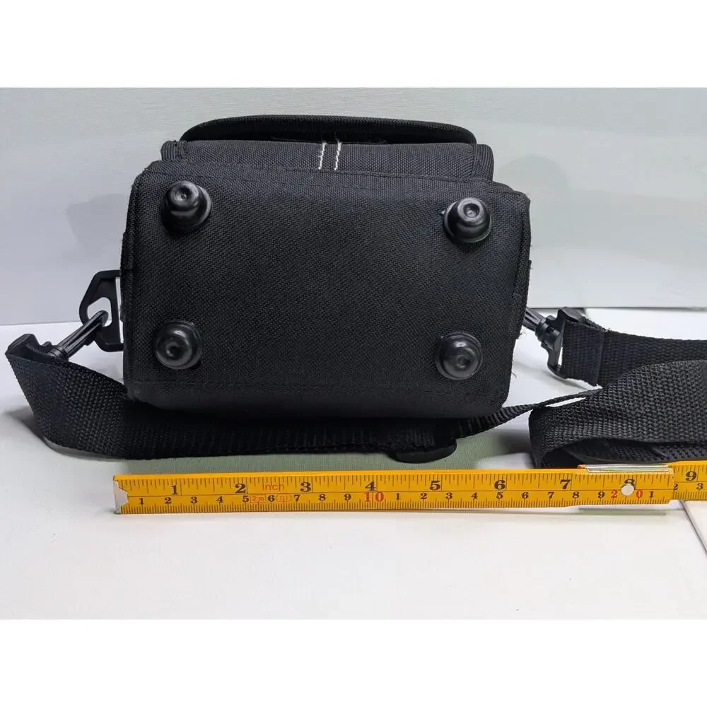 Courier Camera Bag Padded Shoulder Case BlackAdjustable Divider Strap Compact
